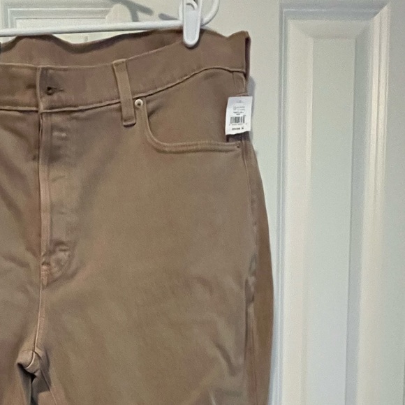 Gap cheeky straight high rise jeans khaki, Size 20, NWT - Picture 5 of 5